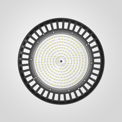 acheter Éclairage industriel LED haute baie de qualité IP65 étanche à l'eau et couleur noire RAL 9017 fabrication en ligne