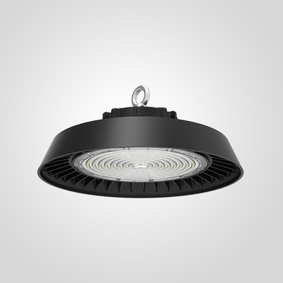 Lampe à LED à baie haute avec résistance aux chocs IK09 60°/90°/120° et revêtement en poudre électrostatique