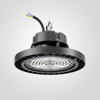 100W 1-10V Boucle suspendue LED haute baie avec 6KV-Line-Earth Surge Protector