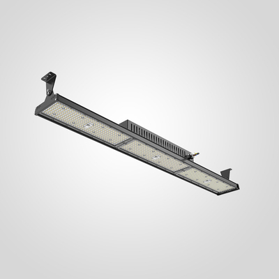 Lumière de piste linéaire résistante aux chocs avec angle de faisceau de 60x90 degrés en RAL 9017 noir